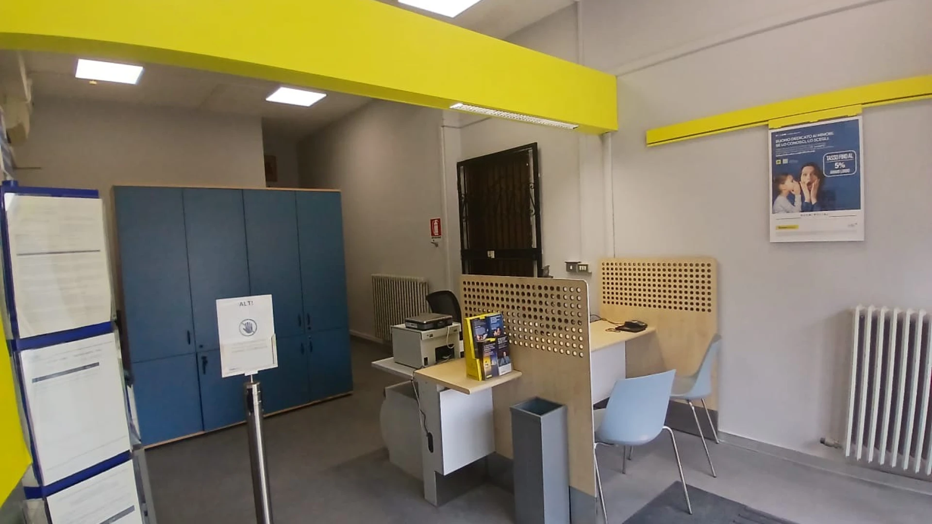 Poste Italiane: ufficio di Morrone del Sannio rinnovato con il progetto “Polis”.